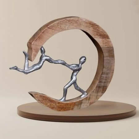 Artistic Couple Balance Figurine